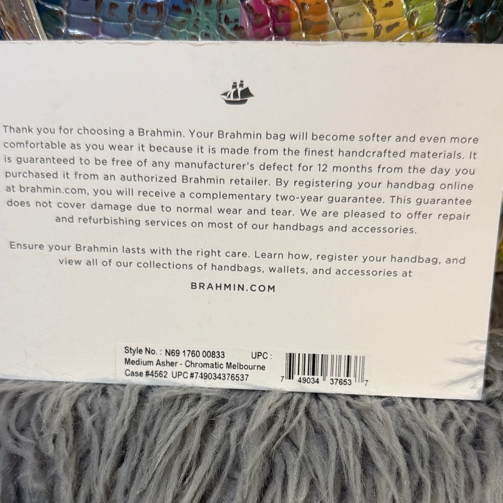 Authenticated Brahmin Medium Asher Chromatic Melb… - image 7